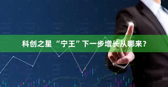 科创之星 “宁王”下一步增长从哪来？
