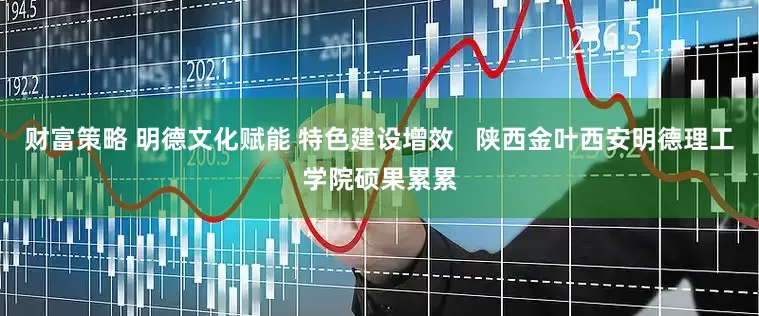财富策略 明德文化赋能 特色建设增效   陕西金叶西安明德理工学院硕果累累