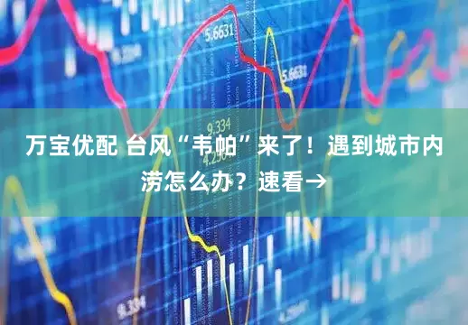 万宝优配 台风“韦帕”来了！遇到城市内涝怎么办？速看→