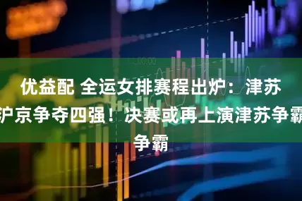 优益配 全运女排赛程出炉：津苏沪京争夺四强！决赛或再上演津苏争霸