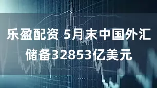 乐盈配资 5月末中国外汇储备32853亿美元